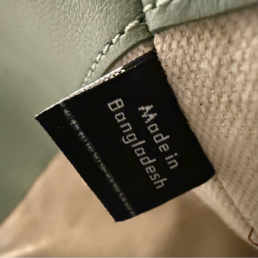 Kate Spade Halo Studded Leather Bucket Bag Light Green W/ Dust Bag NWT - Picture 15 of 16